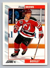 #118 1992-93 Score  Doug Brown New Jersey Devils