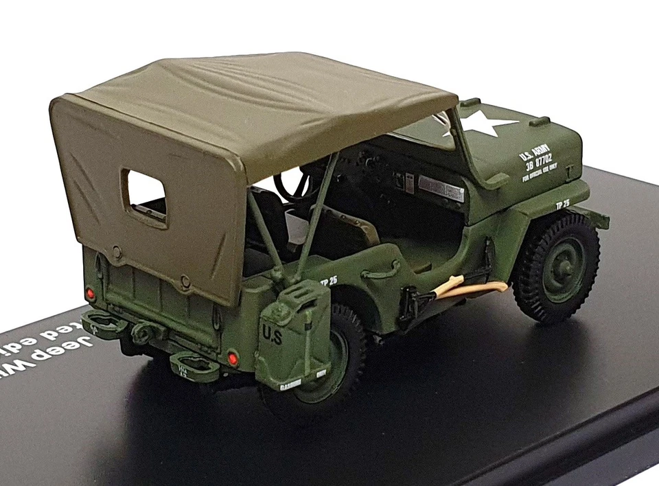 Triple9 1/43 Scale T9-43038 - 1953 Willys Jeep CJ3B US Army - Green - Image 2 of 4