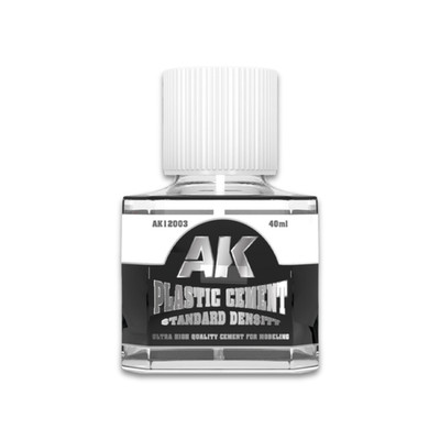 AK Interactive AK12003 Plastic Cement Standard Density 40 ml
