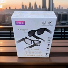   AIMB-G1 AI Smart Glasses 8MP Camera 1080P Video 16GB Bluetooth Audio ChatGPT