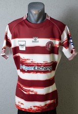 Wigan Warriors Jersey 2023 AUTHENTIC PLAYER ISSUE Rugby League NEW Shirt Size L