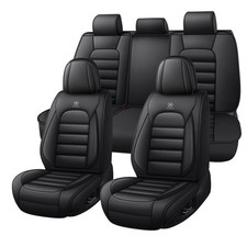 Truck Seat Covers For Ford F350 2011-2026 Waterproof Nappa Leather Full Cove...