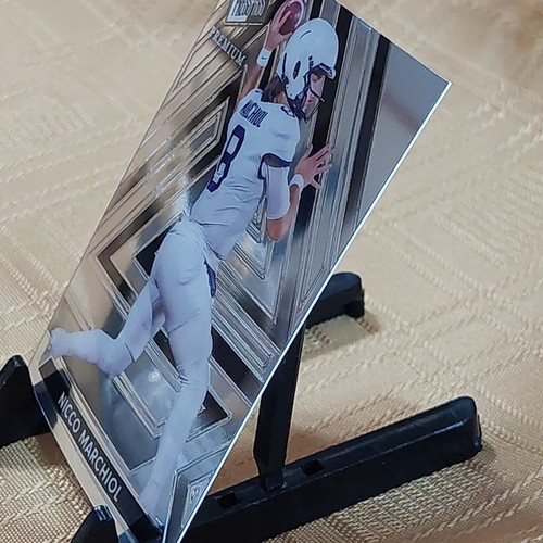 Tarjeta de novato premium Nicco Marchiol 2024 Leaf Press Pass #67 - Imagen 2 de 6