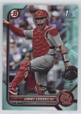2022 Bowman Draft Aqua 44/199 Jimmy Crooks III #BD-178 09w2