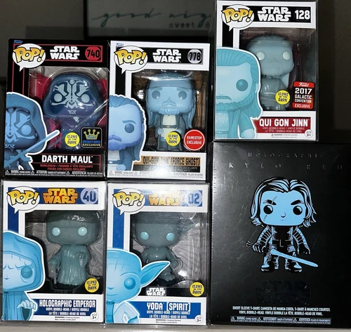 Funko Pop Star Wars Holographic Lot