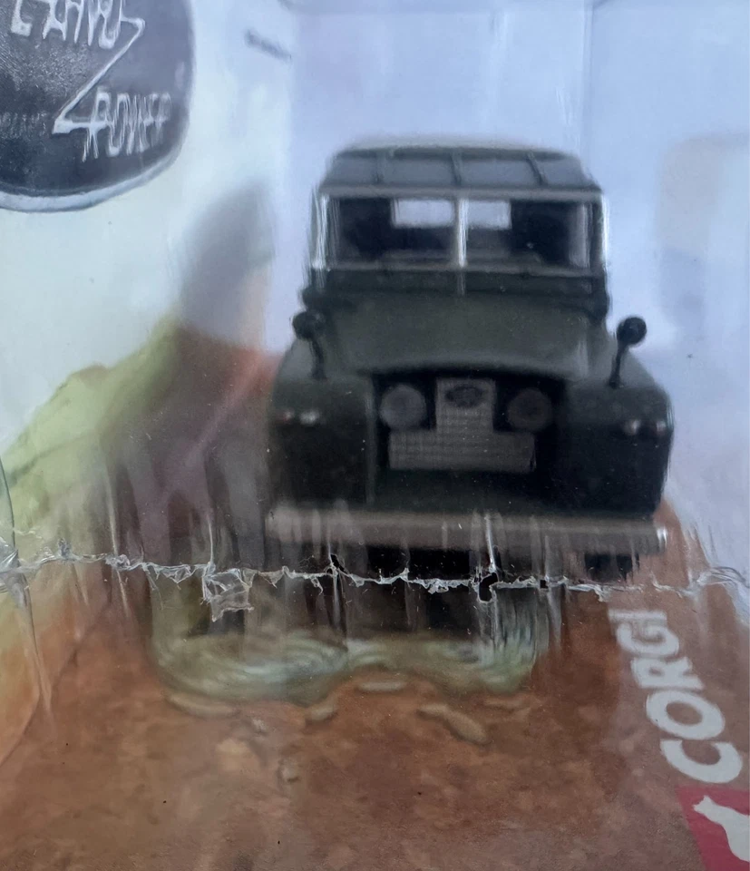 CORGI - CC07404 LAND ROVER (LWB) Series 1 MUD SPLATTER GREEN NIB (Sealed) 1:43 - Image 3 of 4