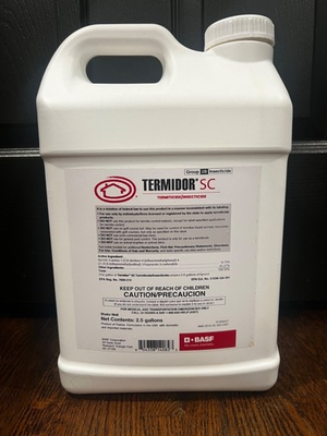 #ad #ad Termidor SC 2.5 gallon termiticide $600.00