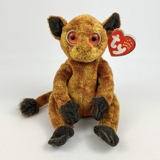Ty Beanie Babies - GIZMO the Lemur Plush Animal Toy (2001)