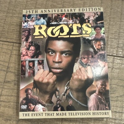 Roots 25th Anniversary Edition DVD Drama Historical TV Series Cardboard Sleeve