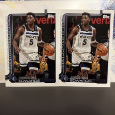 2025-26 Topps NBA Flagship Anthony Edwards DOUBLE Oversized Costco Exclusive 🔥