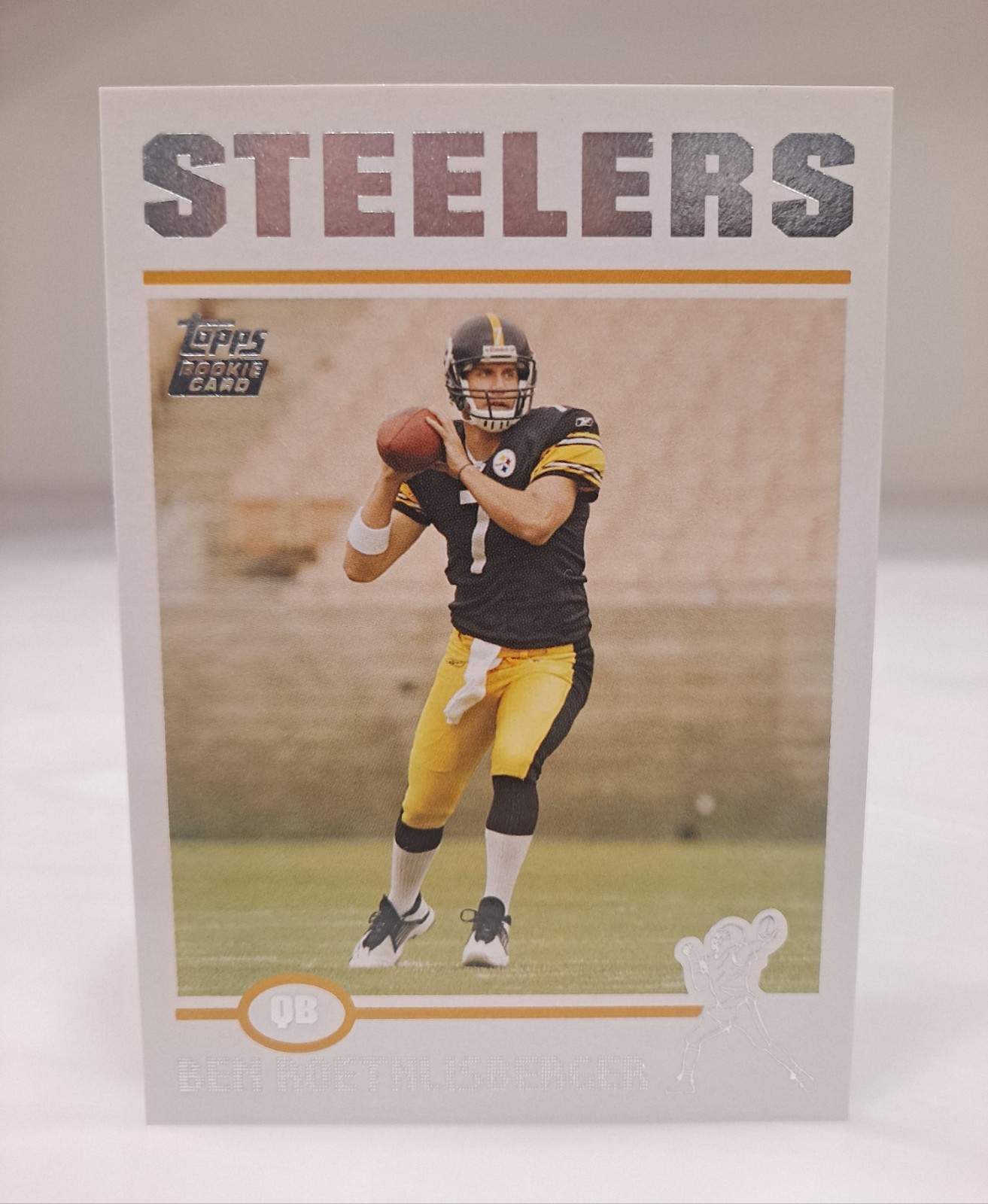 2004 Topps Ben Roethlisberger Rookie Card RC #311 Pittsburgh Steelers!