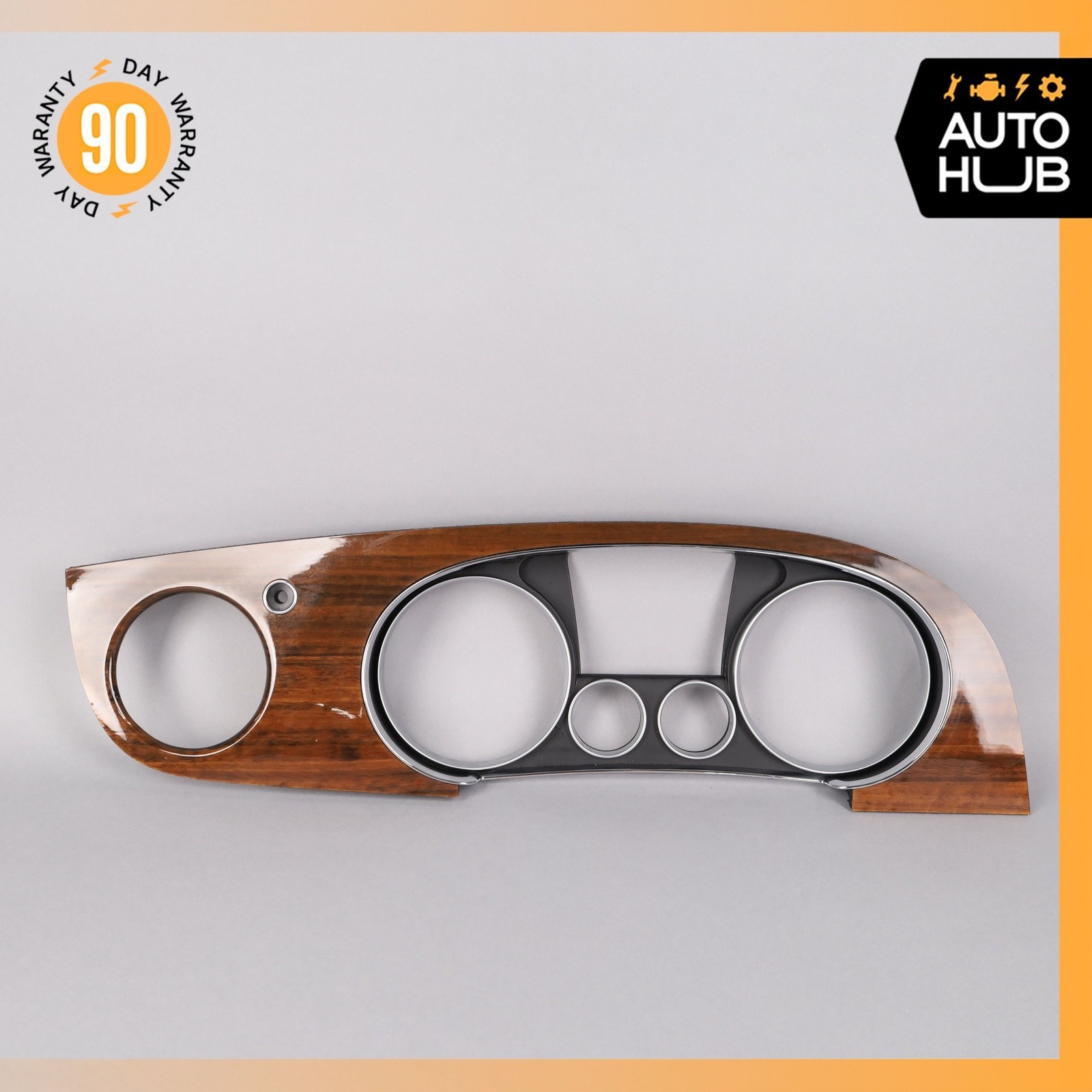 12-18 Bentley Continental GT GTC Left Dashboard Dash Trim Bezel Wood OEM 73k