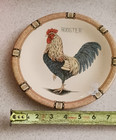Rooster Plates Set of 2 Made in Italy — photo 6