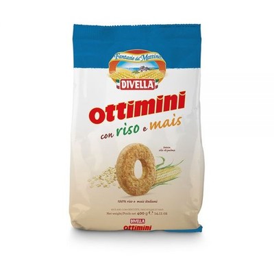 Ottimini Riso e Mais Kekse 400g - Divella
