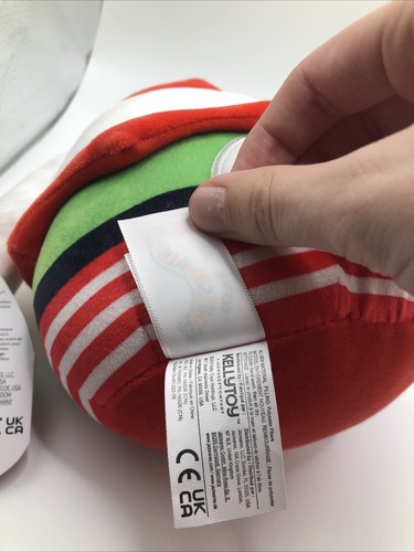 Squishmallow Sanrio Hello Kitty 8” Cinnamonroll Elf Plush Christmas - Picture 12 of 14