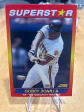 Bobby Bonilla 1992 Score 100 Superstars #80! 2 Card Min! Read Desc!