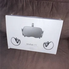 Oculus Rift Black PC & Console VR Headset with Controllers and Sensors