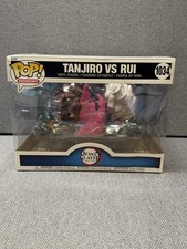 Figura Vinilo Tanjiro vs Rui Funko Pop Moment 1034 Demon Slayer Kimetsu no Yaiba