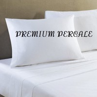 4 White Queen 90x110 Percale Flat Hotel Bed Sheets Premium Resort Spa on sale 4 White Queen 90x110 Percale Flat Hotel Bed Sheets Premium Resort Spa on sale