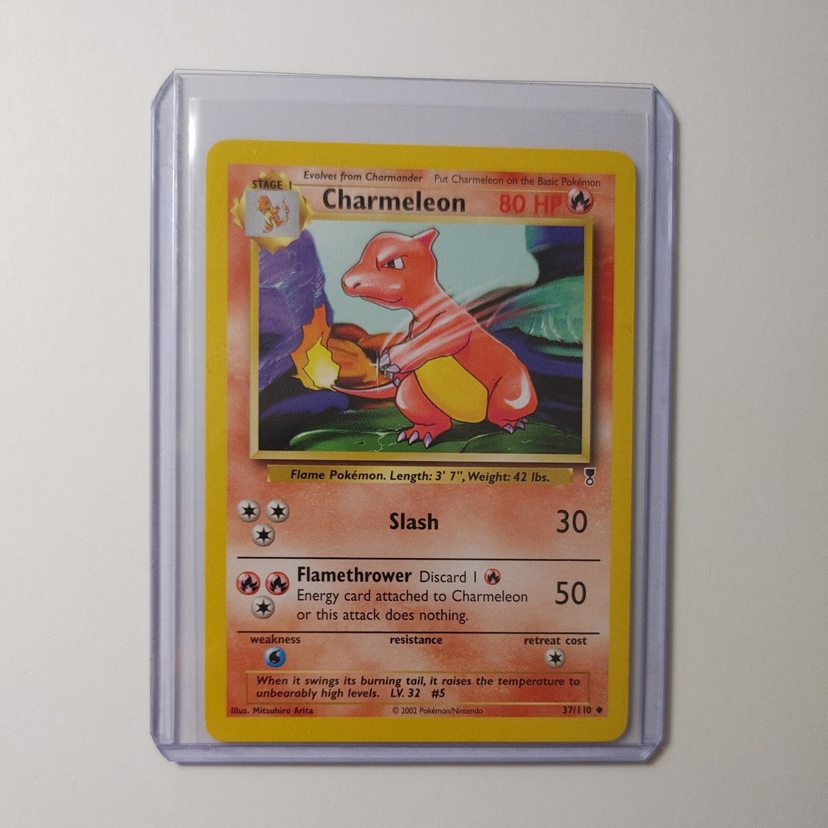 Charmeleon 37/110 Legendary Collection 2002 Pokmon Card NM-Mint