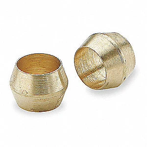 EATON/WEATHERHEAD * 12 pieces Brass 3/16" Line Compression Fitting Ferrules Ferrule Barrel Sleeve