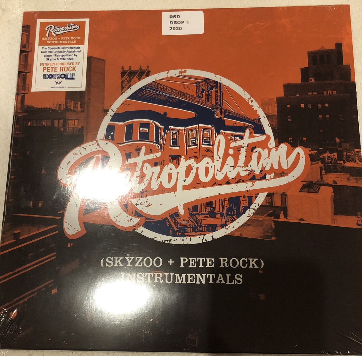 SKYZOO/PETE ROCK Retropolitan Instrumentals Vinyl New