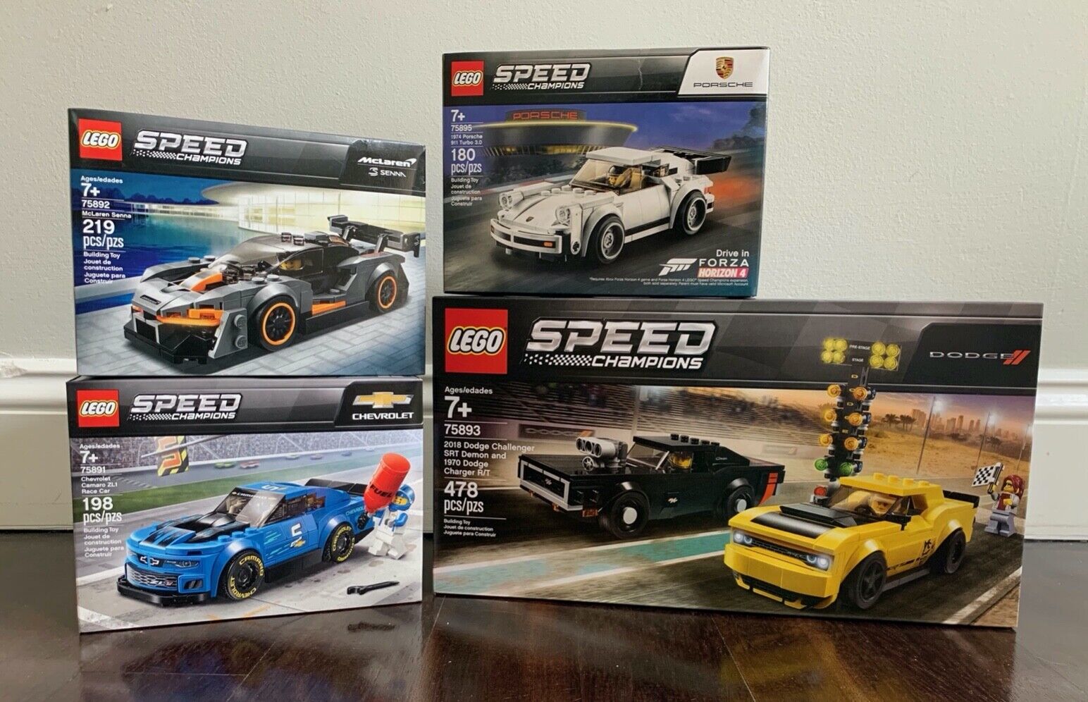LEGO Speed Champions 75891, 75892, 75893, and 75895 Brand New