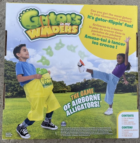 Gators in My Waders, Physical Activity Game, for Families and Kids Ages 5 and up - Picture 2 of 3