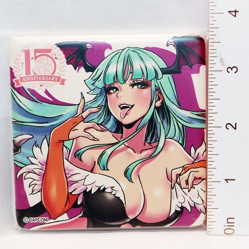 CAPCOM Vampire Darkstalkers Morrigan Art Tile Shunya Yamashita Bishoujo - Picture 2 of 5