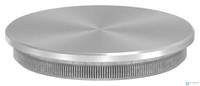 Edelstahl Stopfen, FüR Rohr 42,4 X 2,0Mm, Flach, Zum Einschlagen, V2A