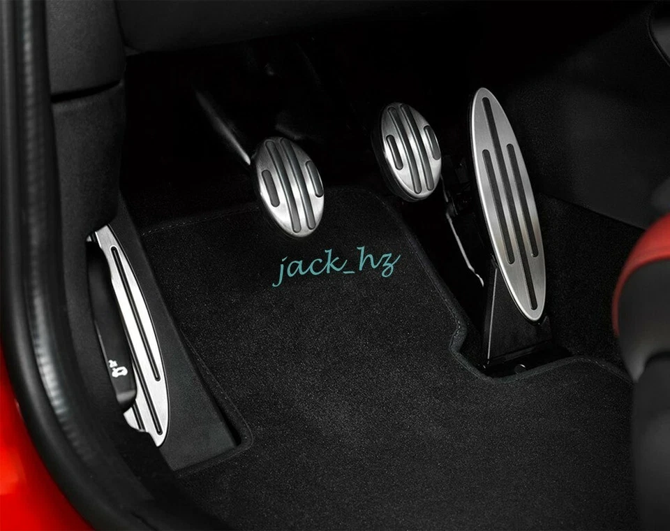 Cubierta de pedal de freno de gas embrague muerto reposapiés para Mini Cooper R55 R56 R57 R58 R60 Foto 2 de 4