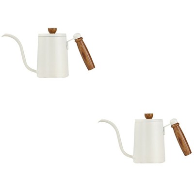  2 Pack Electric Kettle for Coffee Hand Pot Safe Grip Office