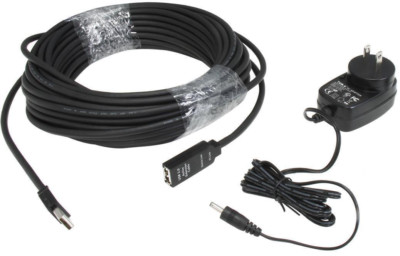StarTech 15 meter USB 2.0 Active Extension Cable - M/F USB2AAEXT15M