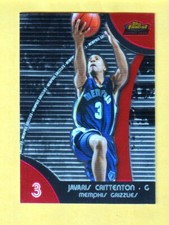 Javaris Crittenton Memphis Grizzlies 2007-08 Finest #87 RC Georgia Tech