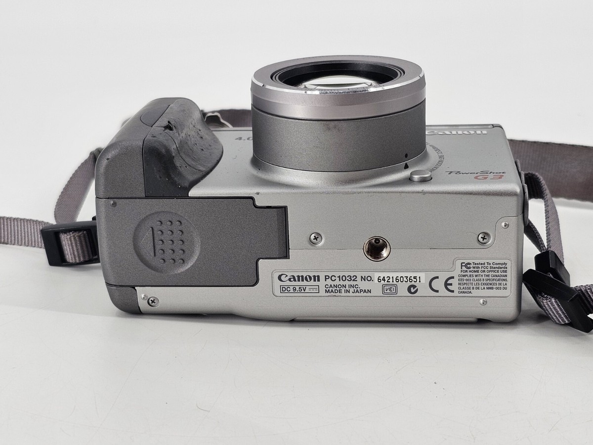 Canon PowerShot G3 4.0MP Digital Camera - Silver (Camera Canon PowerShot G3 4.0MP Digital Camera - Silver (Camera