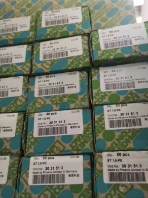 50pcs Phoenix Contact ST 1,5-PE 3031513 Connecting terminal