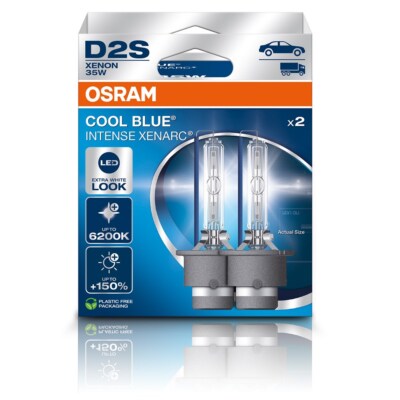 OSRAM D2S XENARC  COOL BLUE  INTENSE (NEXT GEN) XENON DUOBOX