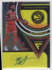 2020-21 Panini Flux Ultraviolet Signatures #18 Bruno Fernando Auto - NM-MT