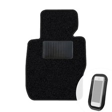 Fahrer Fußmatte Auto x1 Velours Fahrermatte passend für BMW X1 E84 2009-2014 