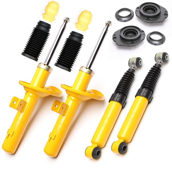 4X TA Sport-StoßDÄMpfer GAS Vorne Hinten + Domlager Staubschutz - Xsara ZX 306-image