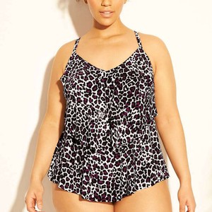 aqua green plus size swimwear