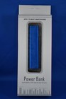 New USB 2600mAh External Battery Backup Power Bank Metallic Blue