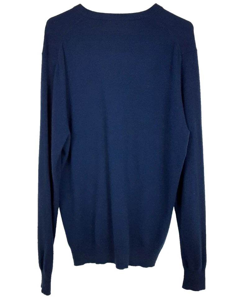 Suéter tejido cachemir CULLEN talla XL suéter cuello en V Foto 2 de 4