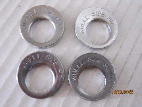 20 CRAGAR 30 SPOKE STAR  1/2-20 LUG NUTS  WIRE  WHEELS HD WASHERS   5 ON 5 CADI - Picture 2 of 2