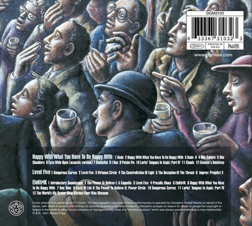 King Crimson - 3 CD Combo Pack:Happy With What You Have To Be Happy With, Level - Picture 2 of 2