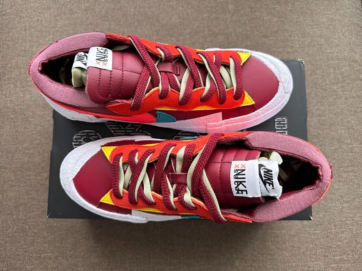 Nike x Kaws x Sacai Blazer Low Team Red - Size US9 Brand New Nike x Kaws x Sacai Blazer Low Team Red - Size US9 Brand New