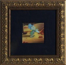 Walt Disney Studios, Jimminy Cricket, Hand Painted Production Cel with Courvosie