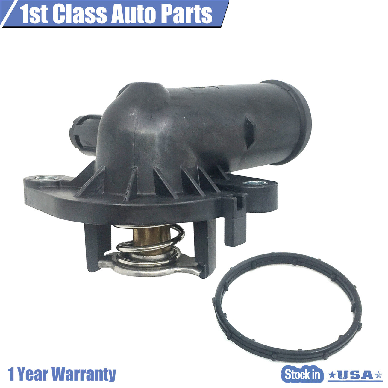 Thermostat Assembly & Housing For 20112017 Dodge Avenger Chrysler 5184570AJ eBay