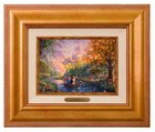 Thomas Kinkade Studios Disney Pocahontas 5 x 7 Brushwork Framed