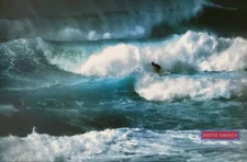 Extreme Sports Surfing in Hawaii Vintage 2001 Italian Import Poster 24 x 36